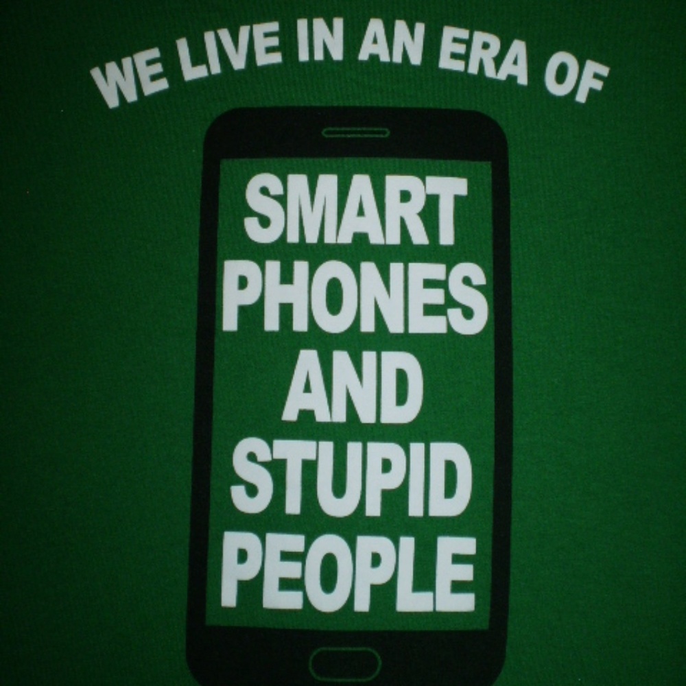 UNISEX MED.-GREEN SCREENED NOVELTY T-SHIRT-NWOT - Picture 2 of 3